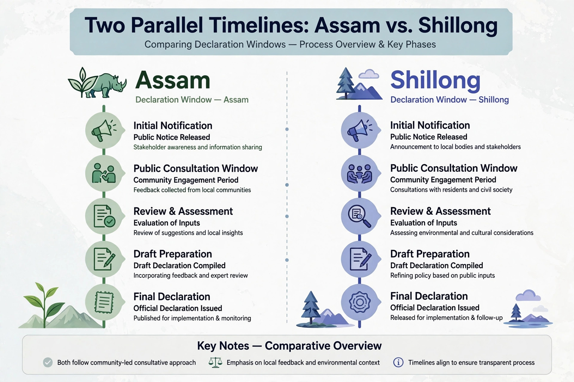 Timing comparison of Assam teer result and Shillong teer result declarations