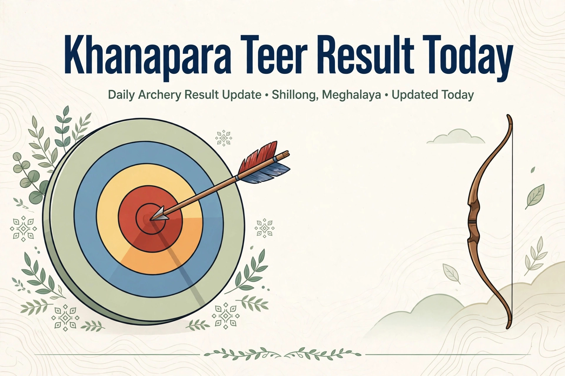 Khanapara teer result today first round and second round updates