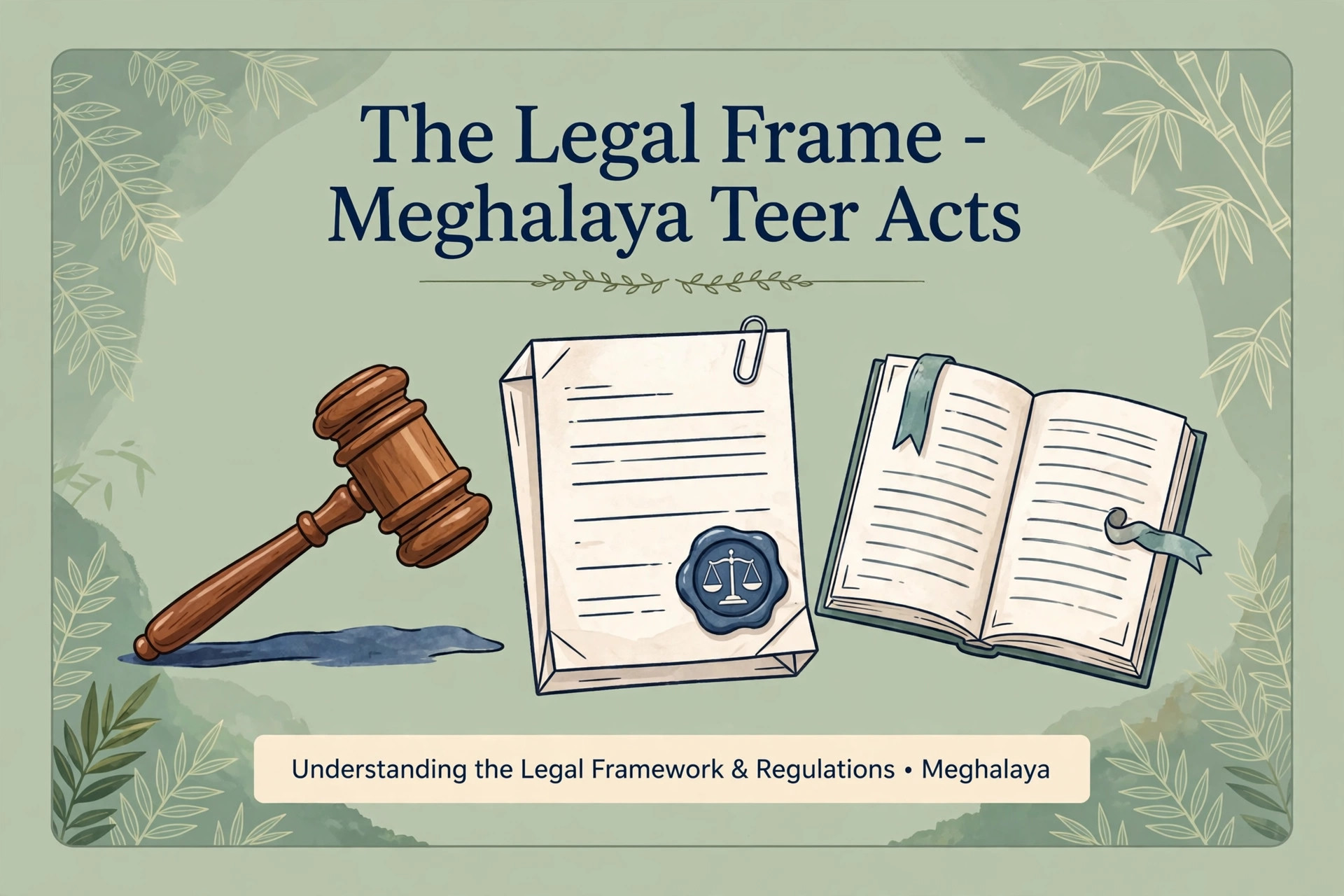 Legal framework behind the meghalaya teer lottery including state acts