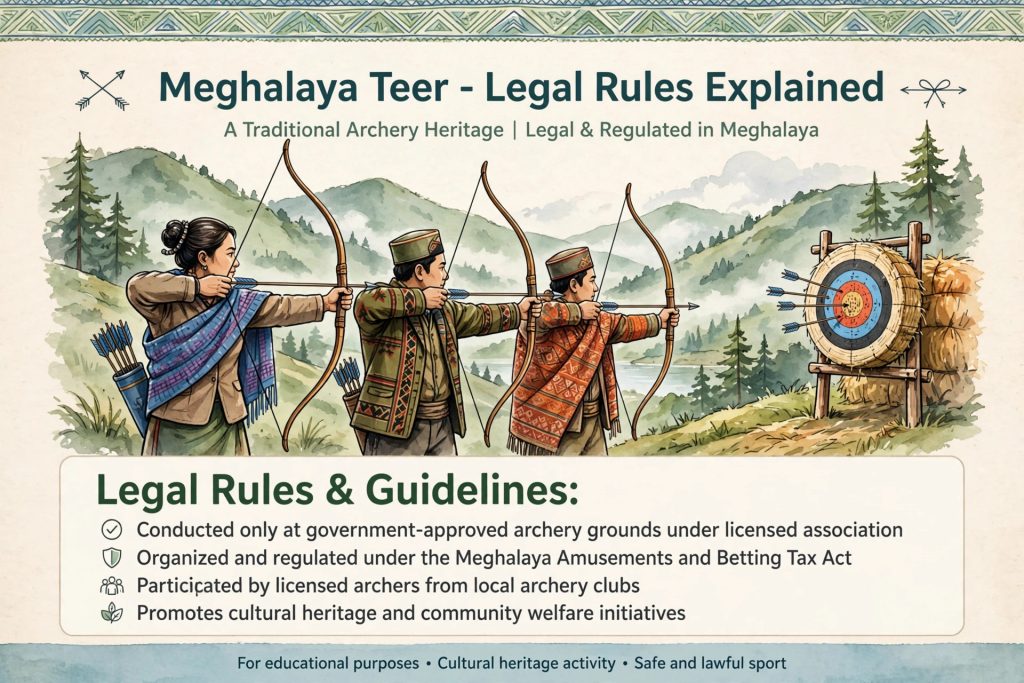 Meghalaya Teer Rules - How the Legal Lottery Works
