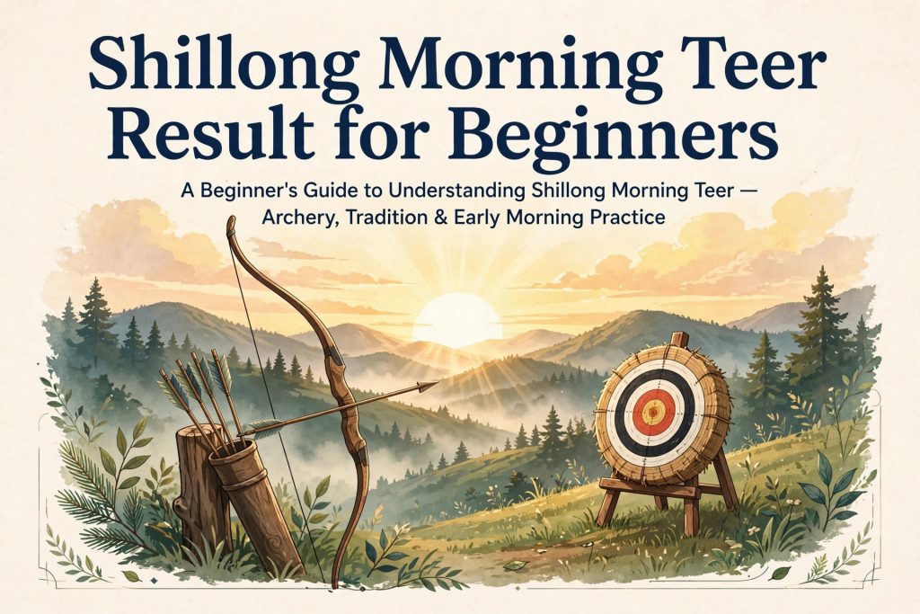 Shillong Morning Teer Result Explained for Beginners