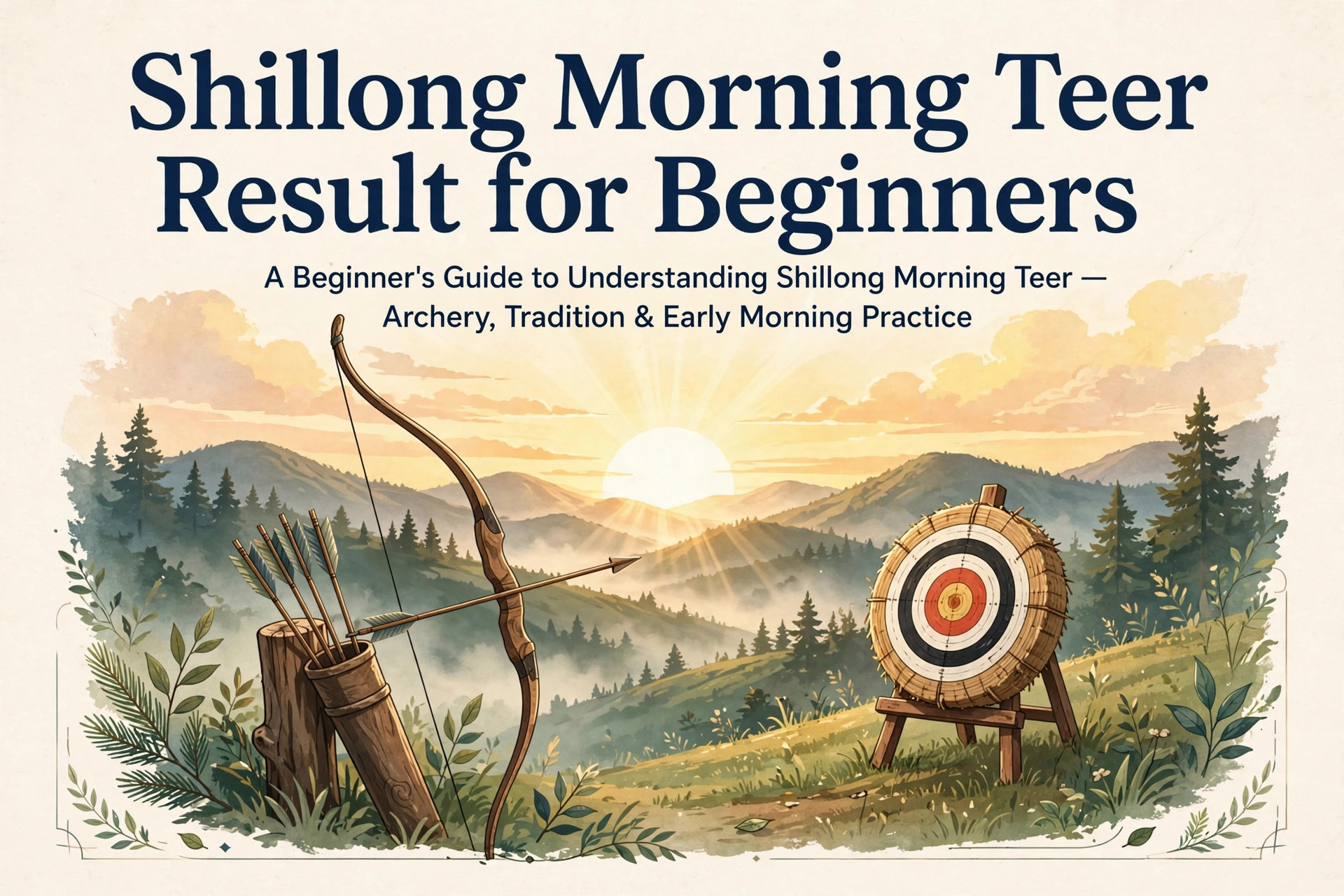 Beginner guide to Shillong Morning Teer result and how it works