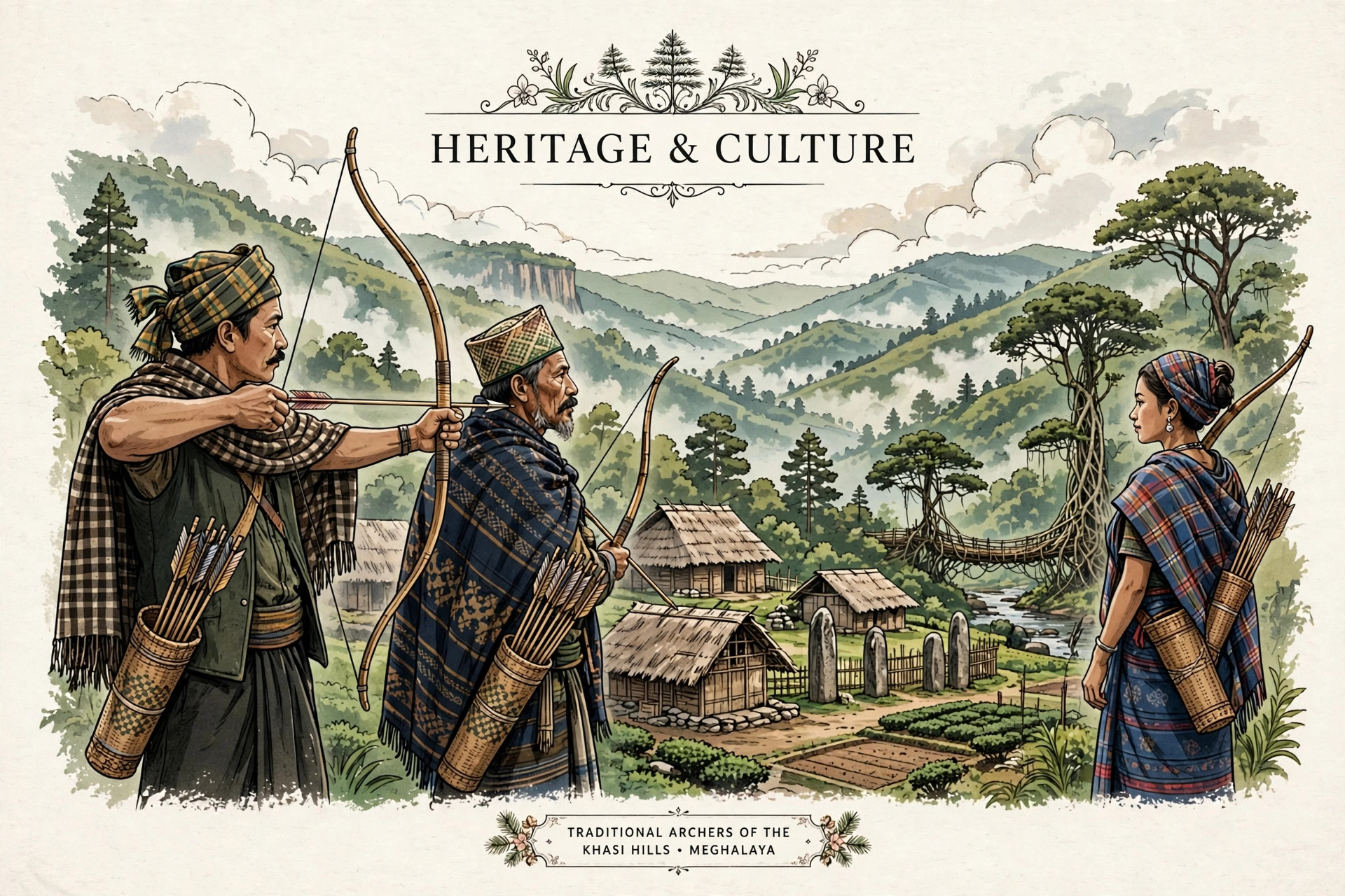 History of Shillong Teer rooted in Khasi archery tradition of Meghalaya