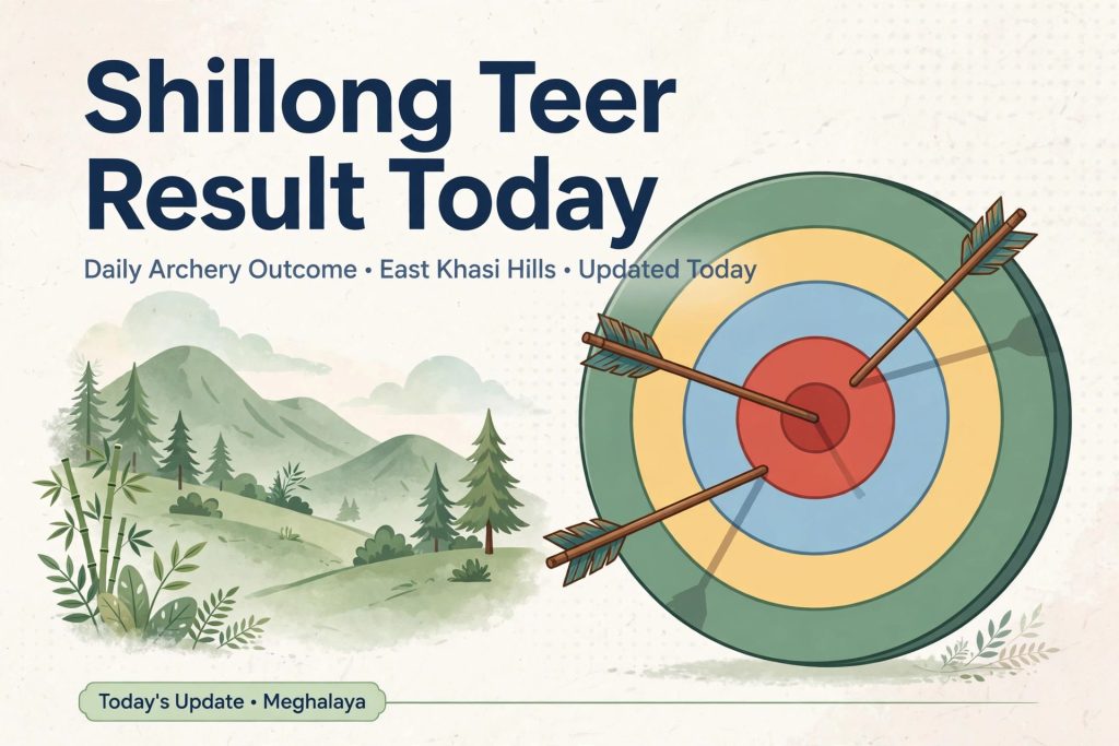 Shillong Teer Result Today - FR SR Live Update